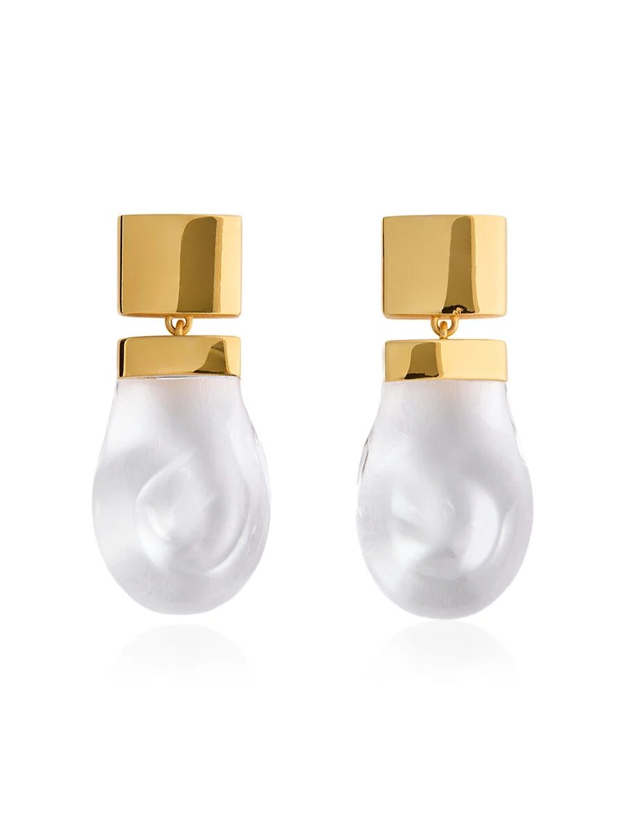 Khaite Keefe Resin Earrings