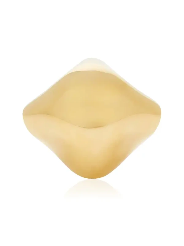 Lotus 18K Gold-Plated Brass Ring Lotus 18K Gold-Plated Brass Ring