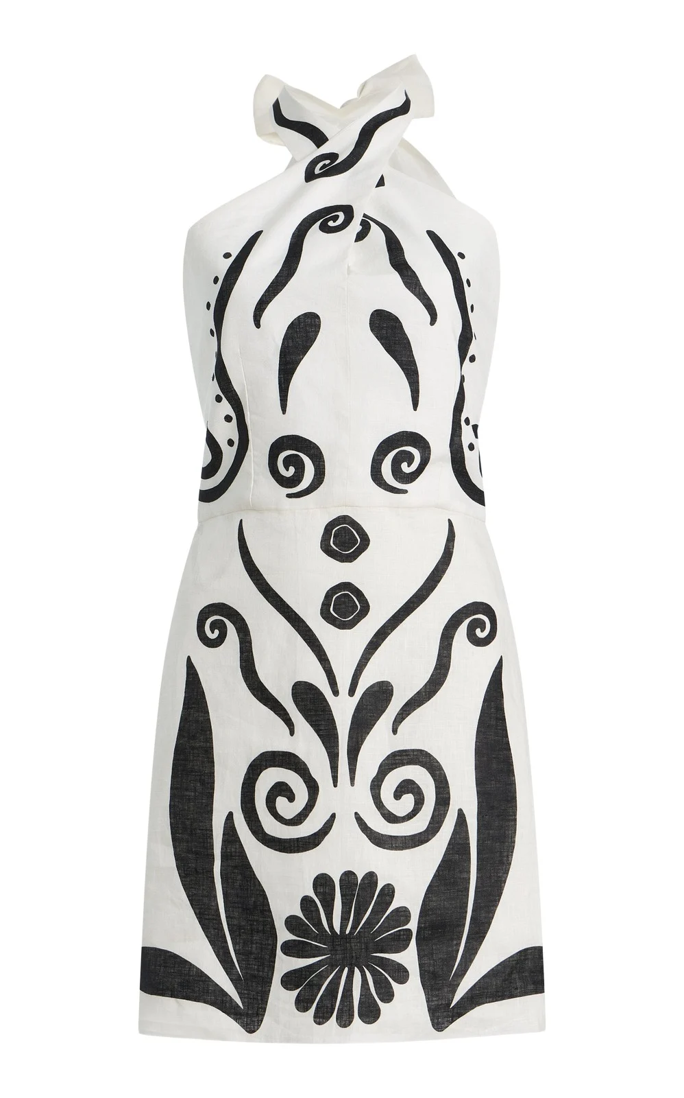 Cala de la Cruz Exclusive Veneta Linen Mini Dress