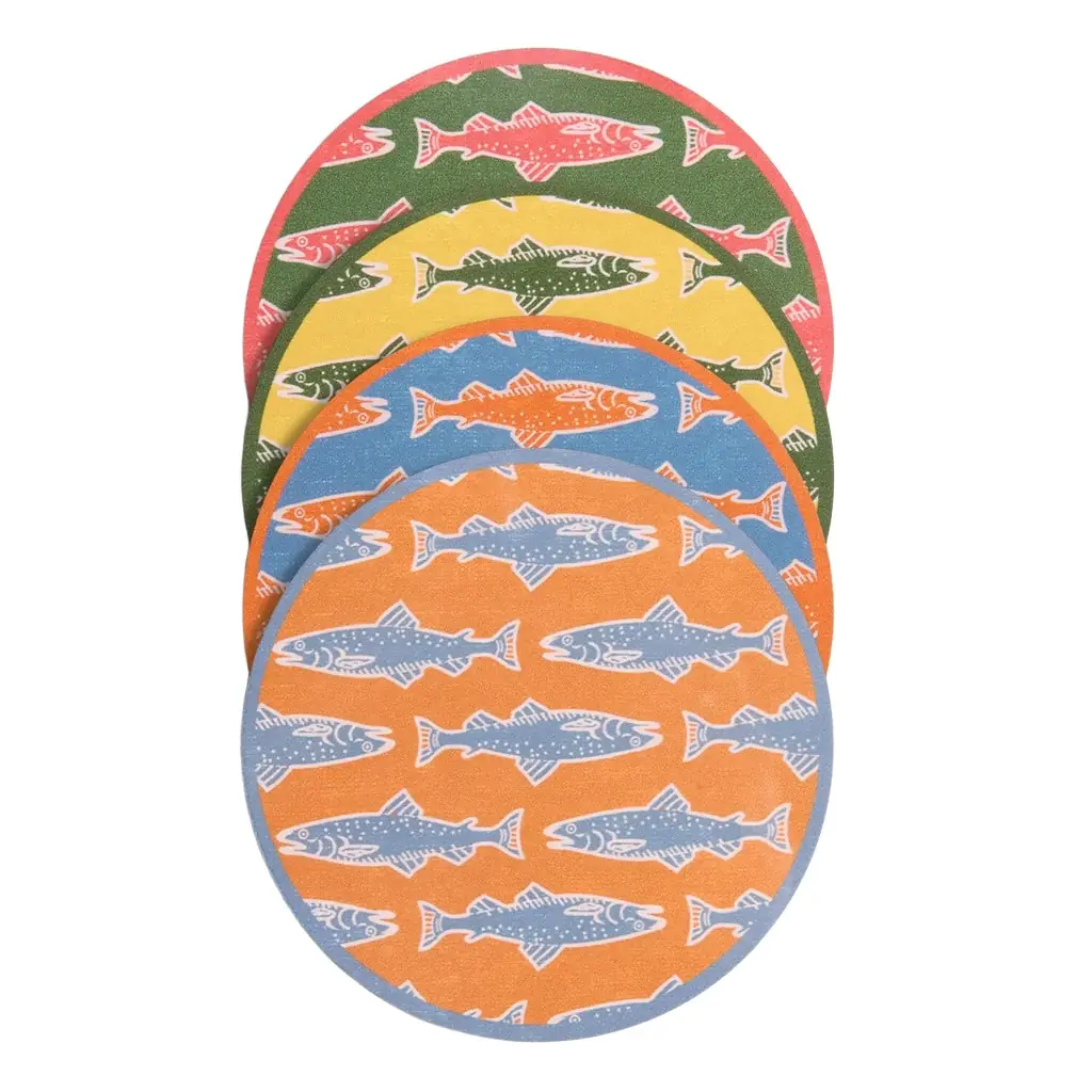 La DoubleJ Disk Coasters Set Of 4