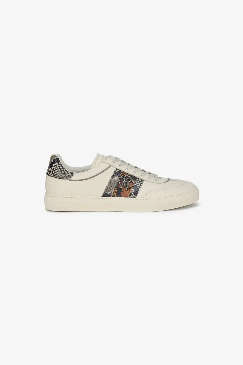 Roberto Cavalli - Male Low-top White/brown | Thumbnail 2