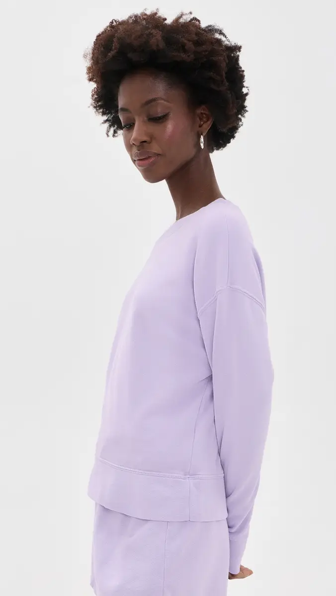 perfectwhitetee French Terry Pullover Sweatshirt | Thumbnail 4