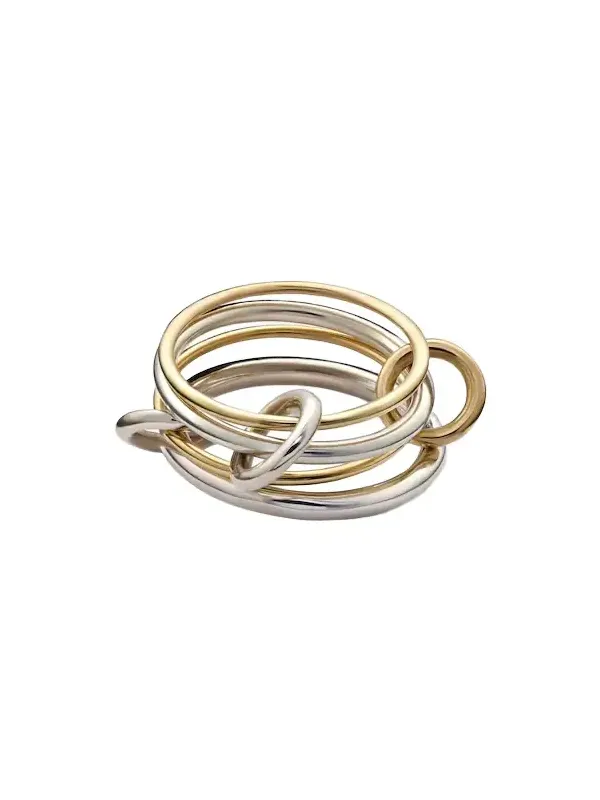 Pisces 18kt gold and sterling silver ring Pisces 18kt gold and sterling silver ring