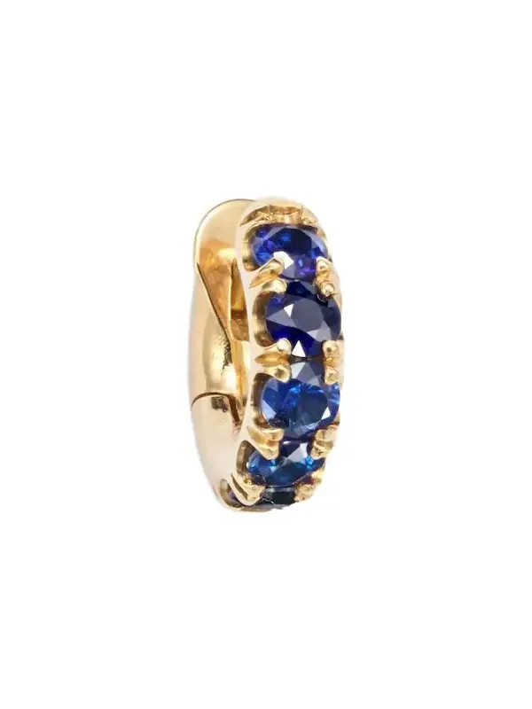 Spinelli Kilcollin Macro Mini 18kt gold single earring with sapphires