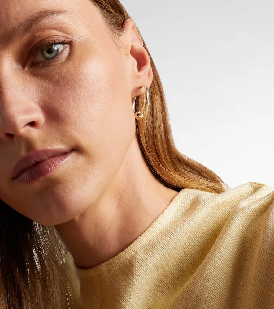 Spinelli Kilcollin Argo sterling silver and 18kt gold earrings | Thumbnail 3 Spinelli Kilcollin Argo sterling silver and 18kt gold earrings | Thumbnail 3
