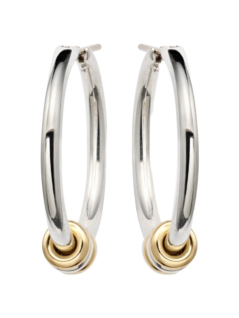 Spinelli Kilcollin Argo sterling silver and 18kt gold earrings