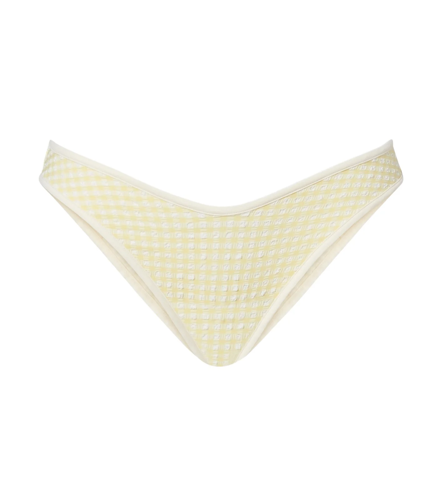 Montce Polly gingham bikini bottoms