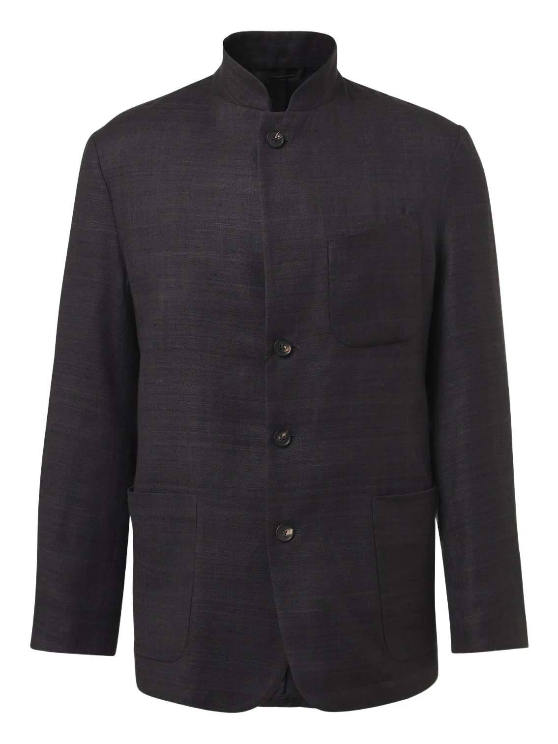 Nehru silk jacket