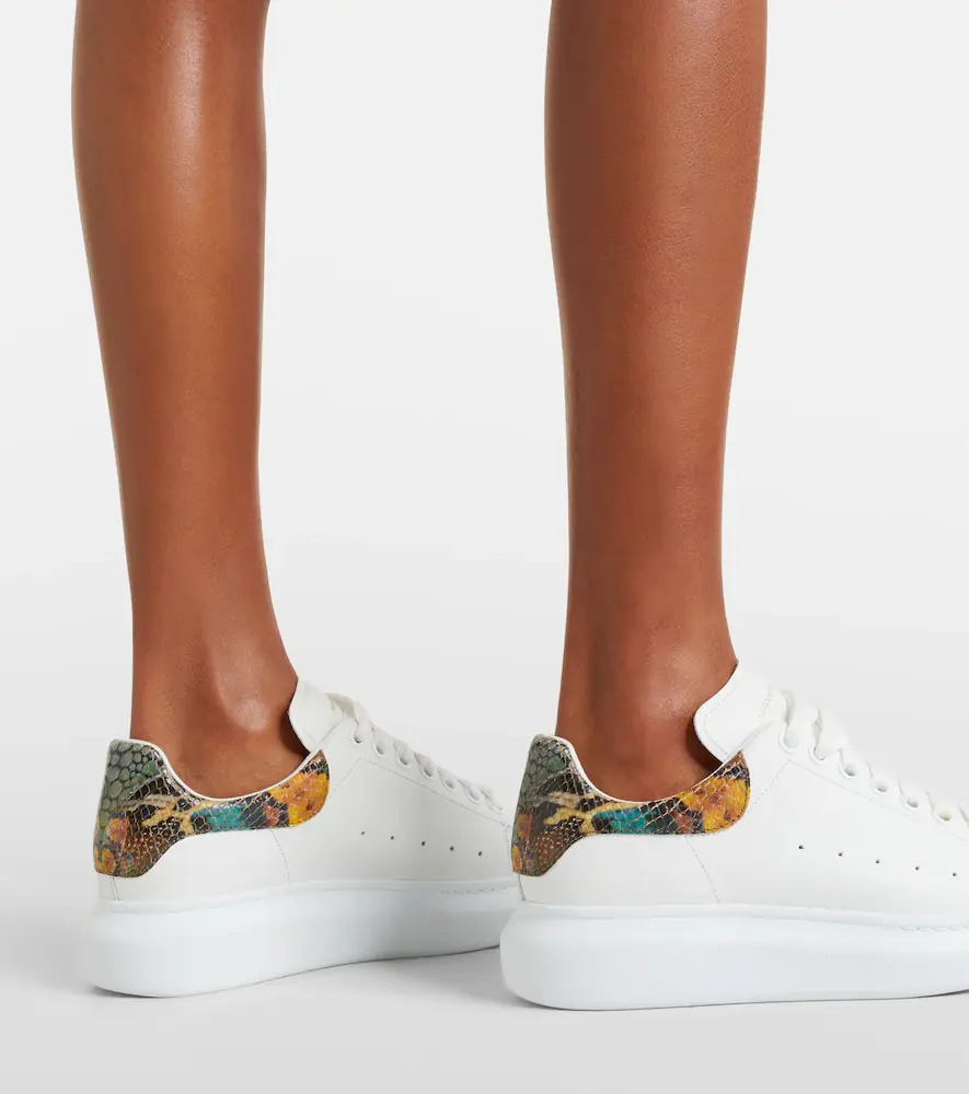 Alexander McQueen Oversized leather sneakers | Thumbnail 3 Alexander McQueen Oversized leather sneakers | Thumbnail 3