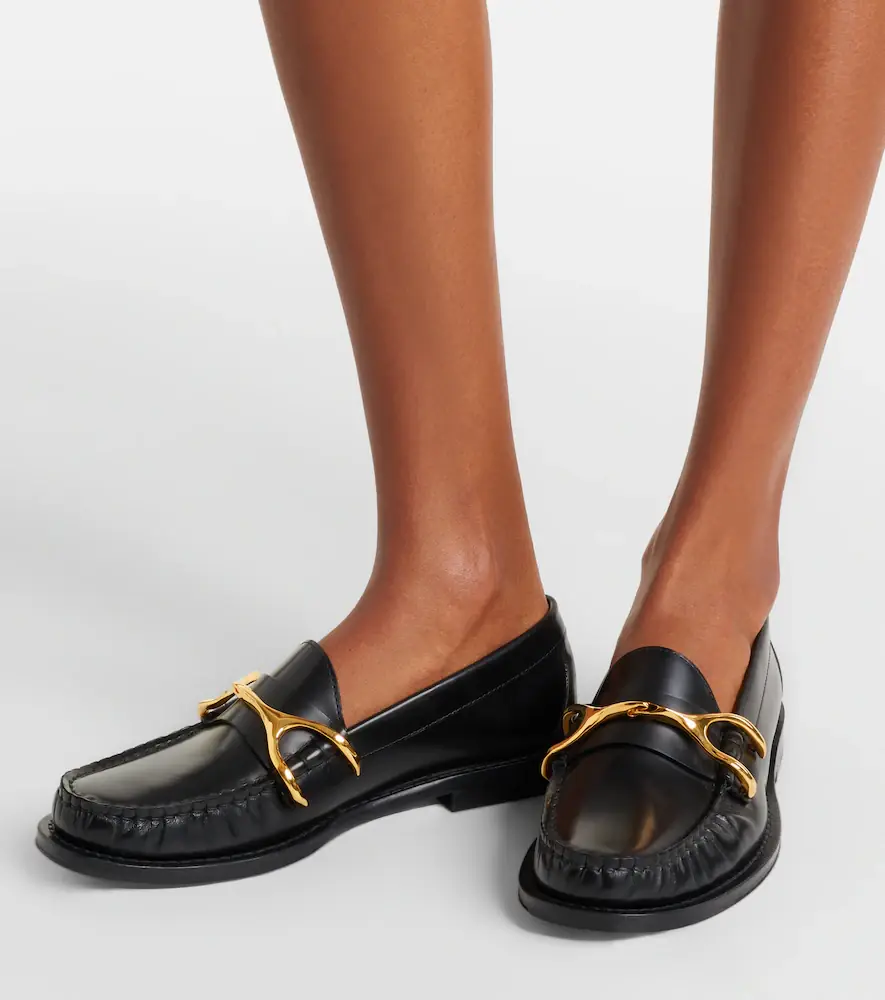 Alexander McQueen Wishbone leather loafers | Thumbnail 3 Alexander McQueen Wishbone leather loafers | Thumbnail 3