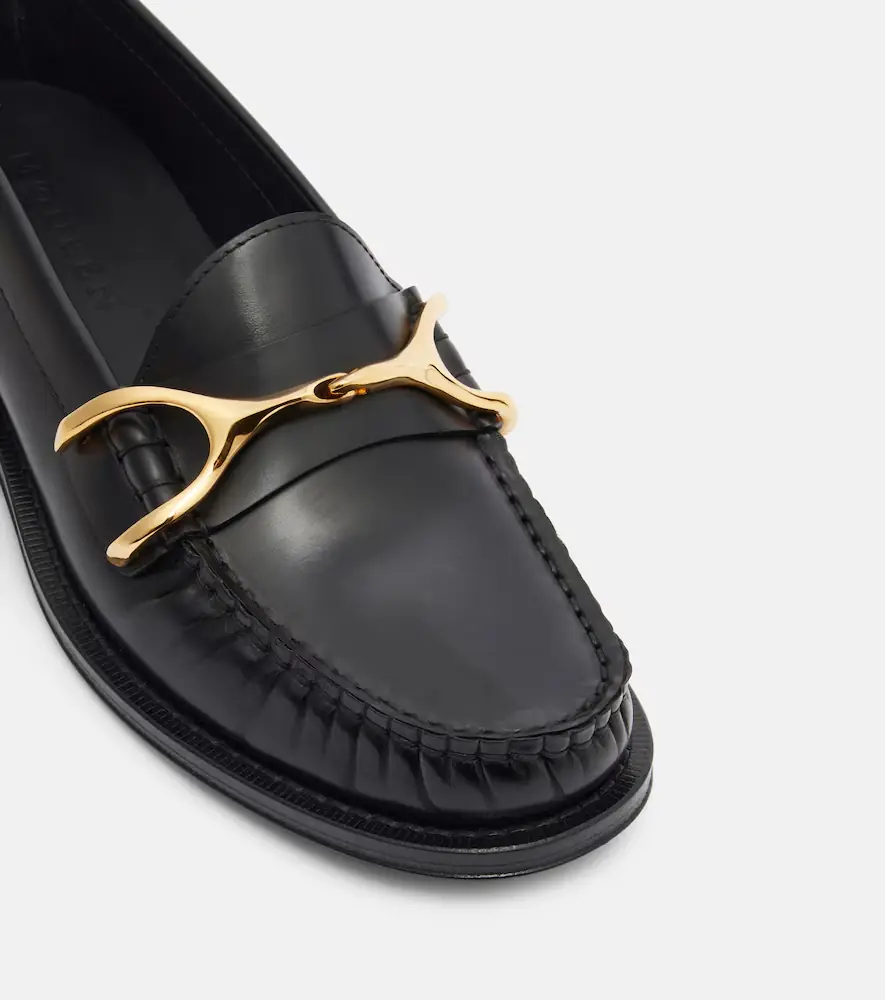 Alexander McQueen Wishbone leather loafers | Thumbnail 6 Alexander McQueen Wishbone leather loafers | Thumbnail 6