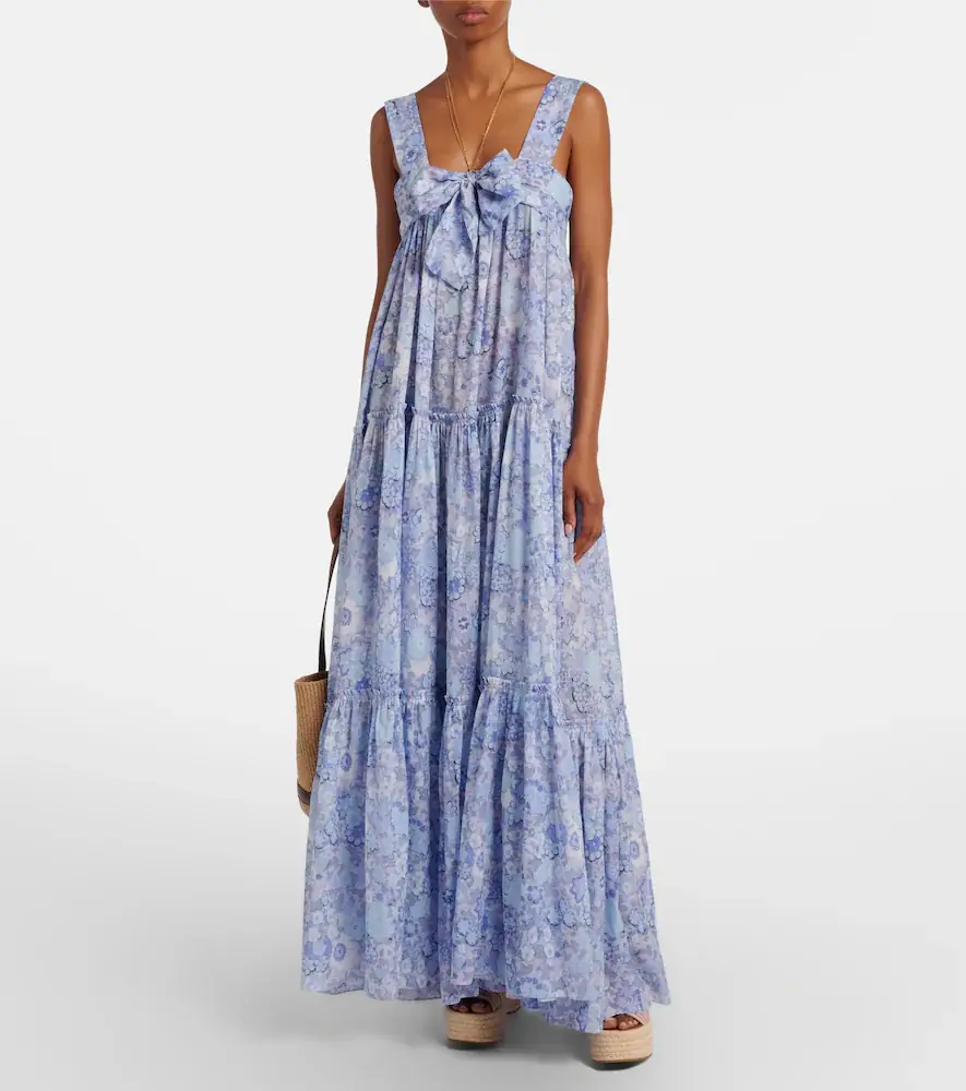 Chloé Chloé Floral cotton voile maxi dress | Thumbnail 5