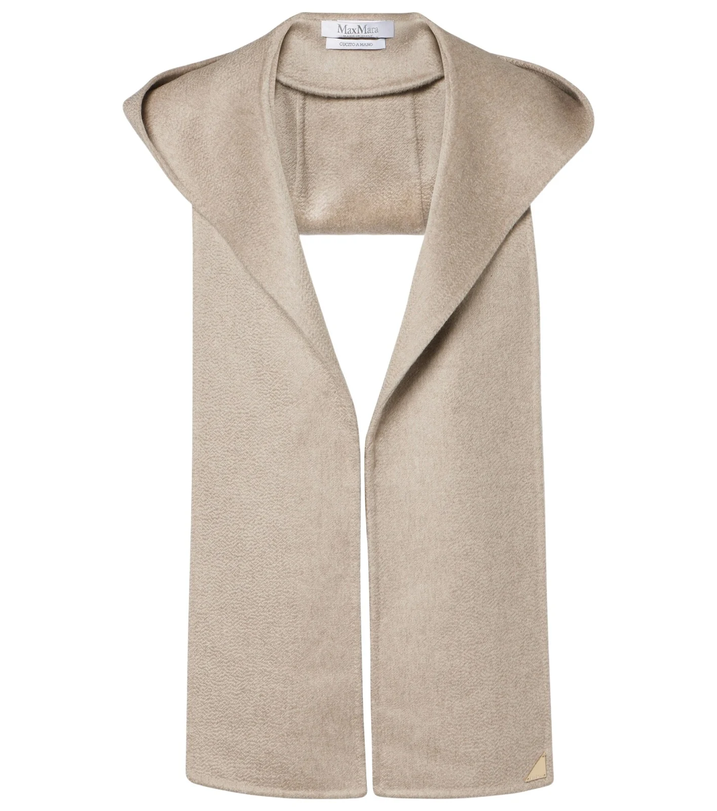 Hooded cashmere scarf Hooded cashmere scarf