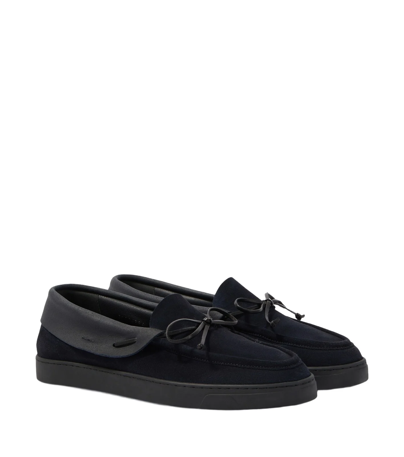 Suede loafers