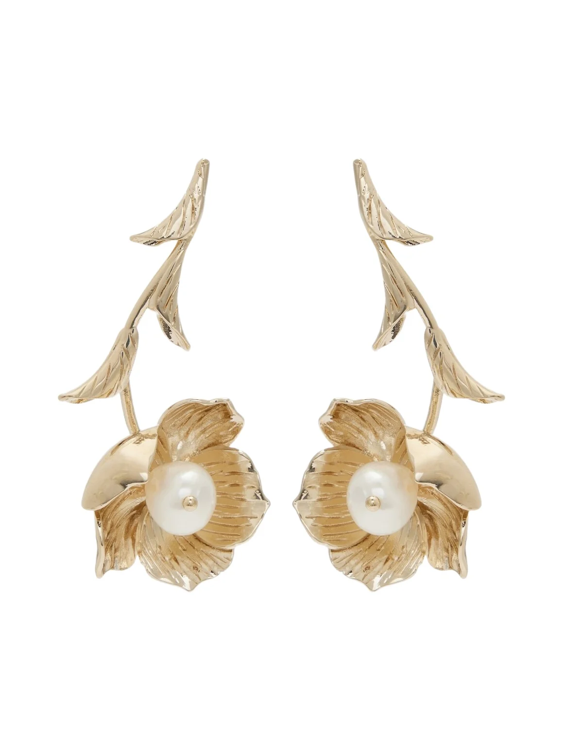 Embellished drop earrings