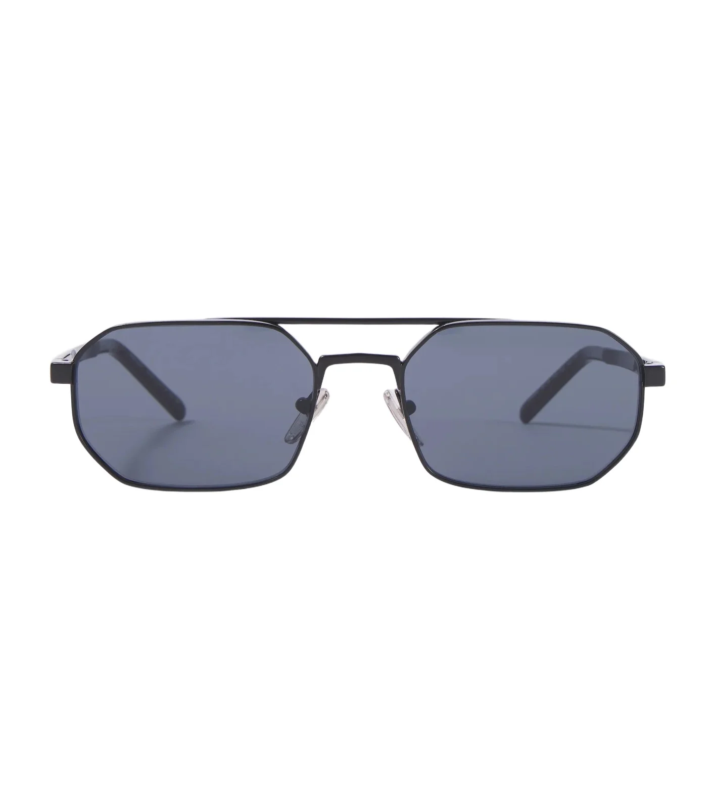 Prada Engraved rectangular sunglasses