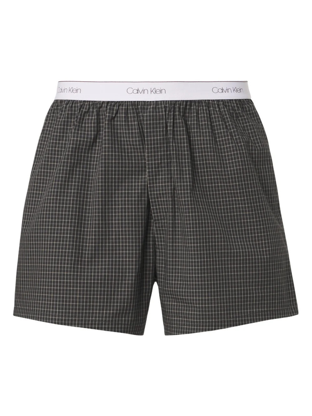 Calvin Klein Collection Owen checked cotton boxer briefs