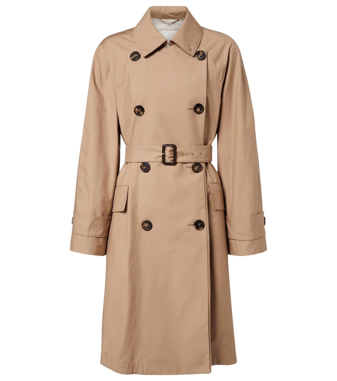 Alessio cotton-blend gabardine trench coat Alessio cotton-blend gabardine trench coat