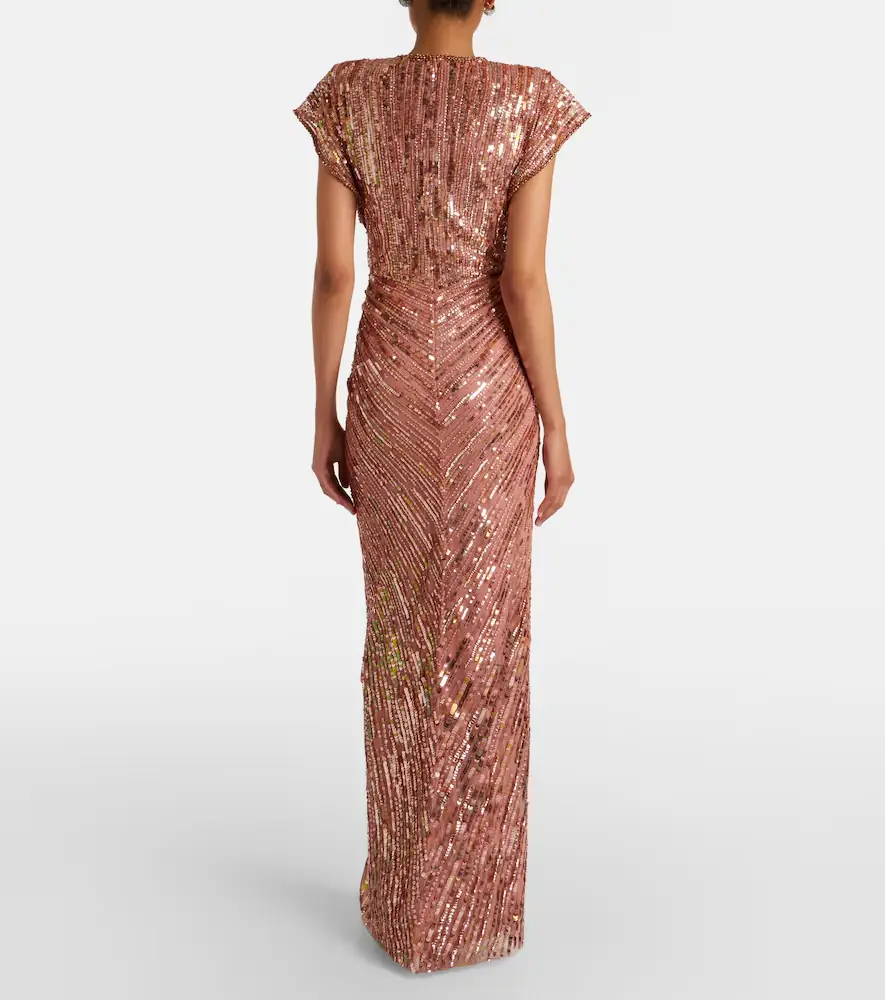 Jenny Packham Zola embellished gown | Thumbnail 4