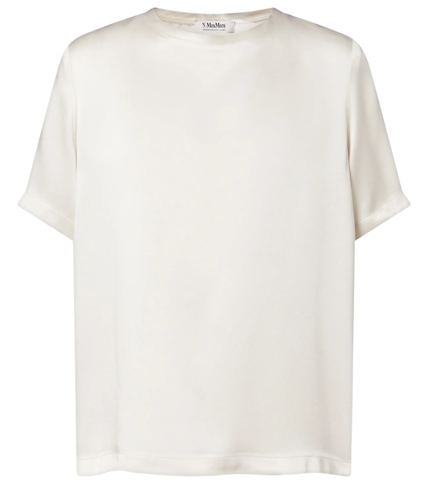 'S Max Mara 'S Max Mara Satin T-shirt