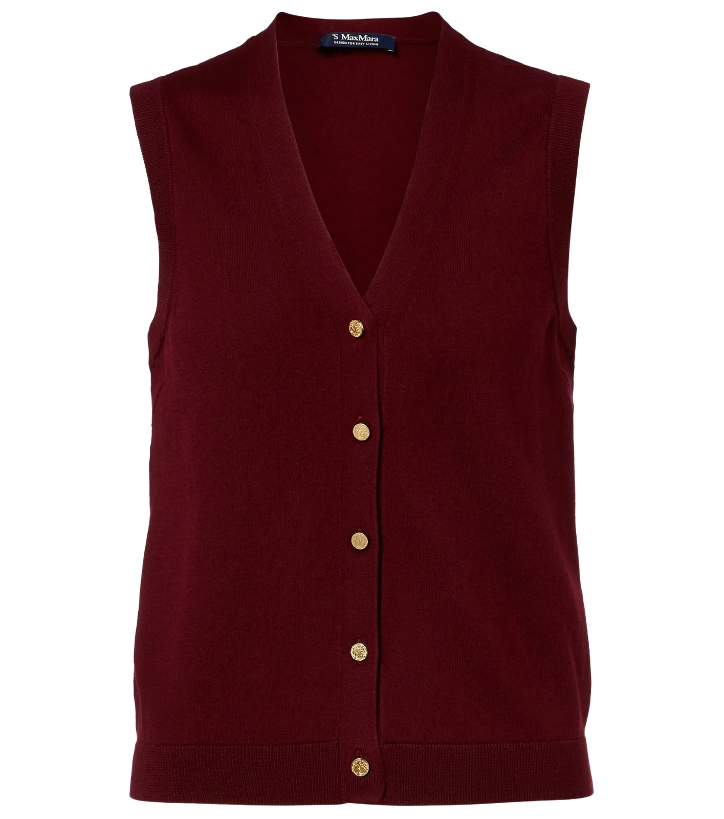 'S Max Mara 'S Max Mara Cotton and silk vest