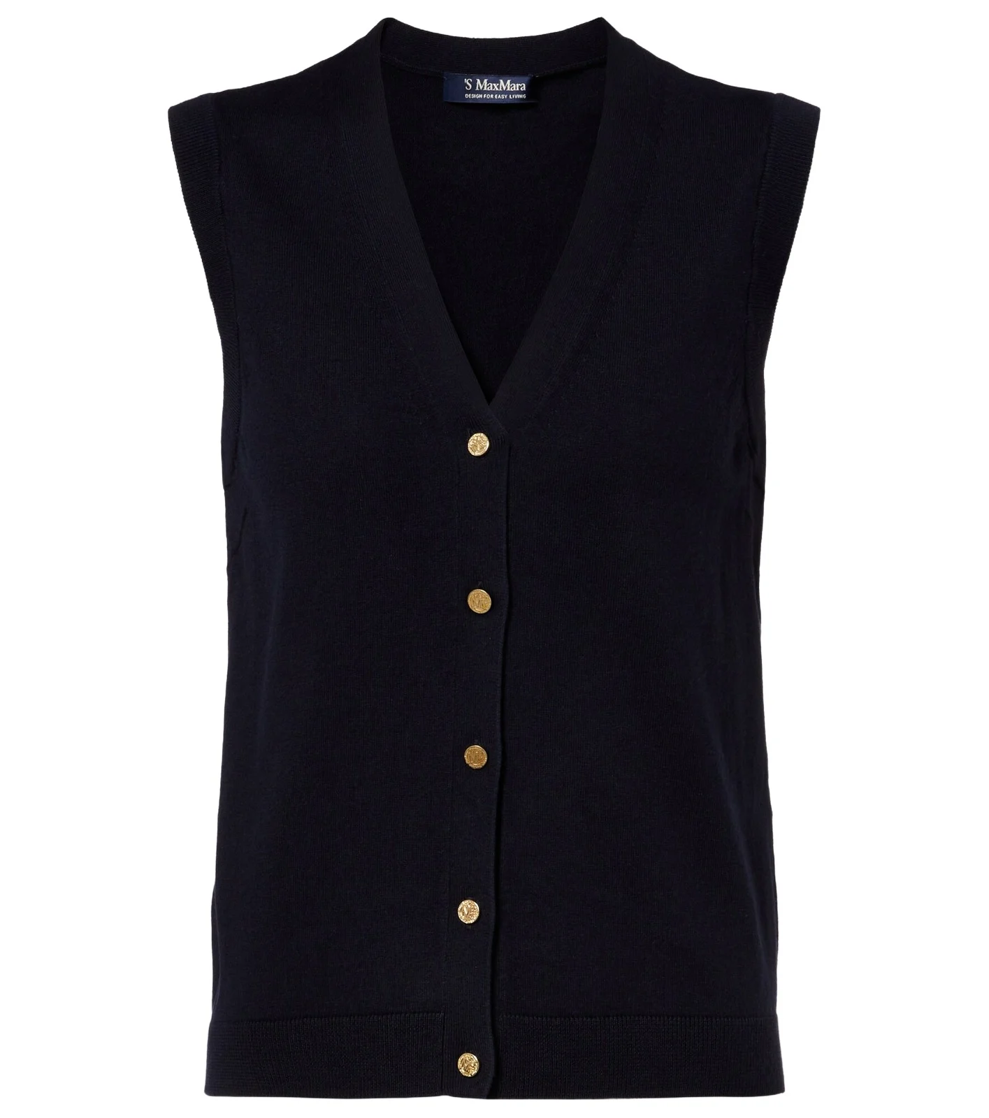 'S Max Mara 'S Max Mara Cotton and silk vest