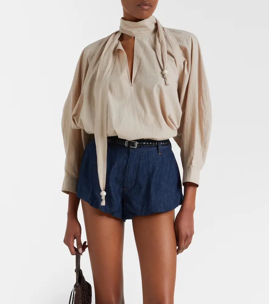 Frame The Shell denim shorts | Thumbnail 5 Frame The Shell denim shorts | Thumbnail 5