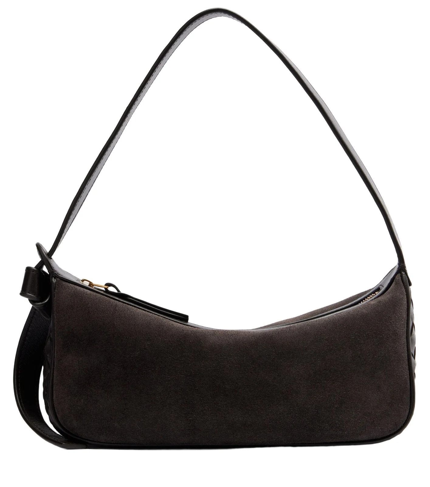 Nodo Intrecciato suede shoulder bag Nodo Intrecciato suede shoulder bag