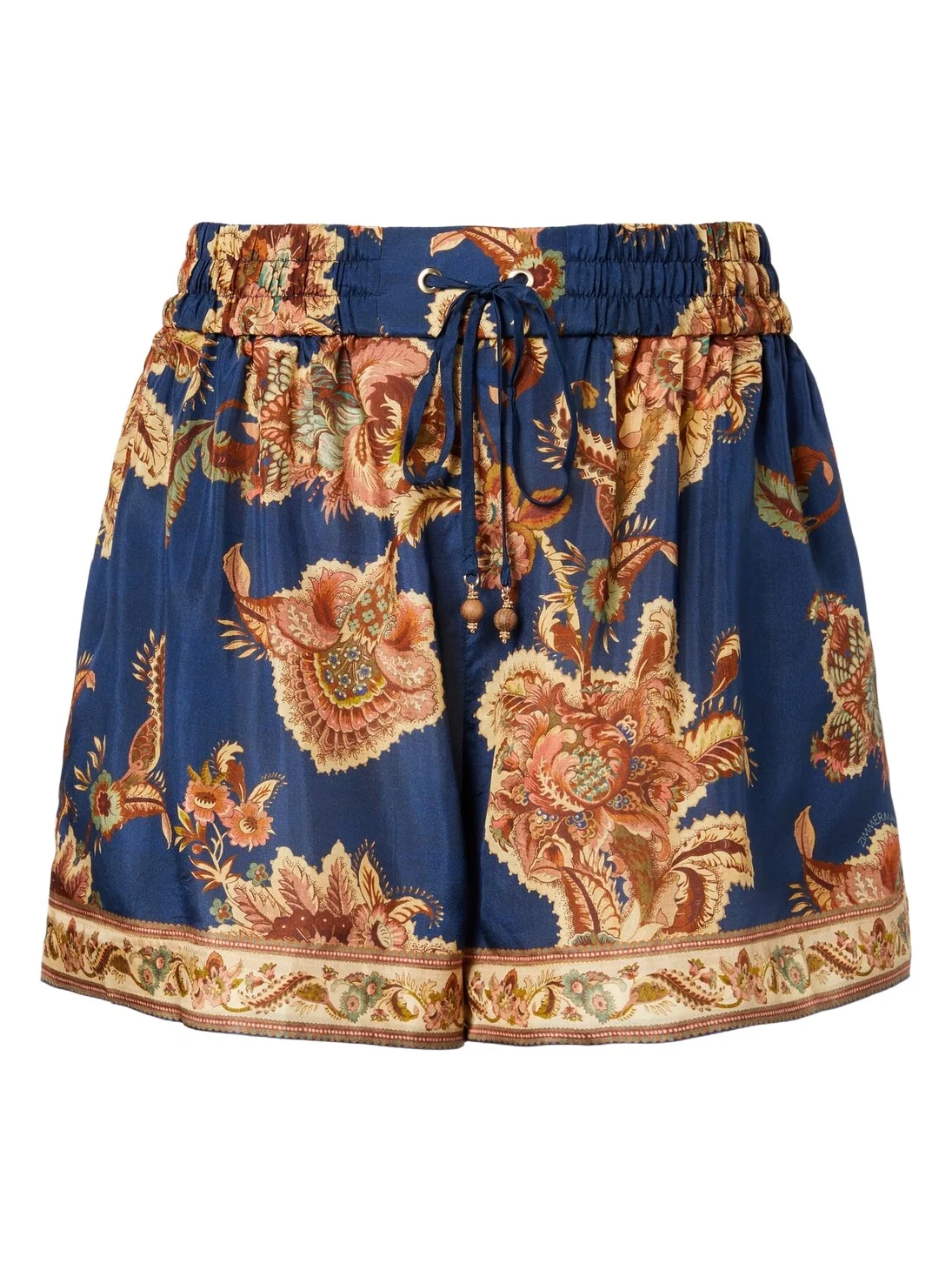 Zimmermann Aster printed silk shorts