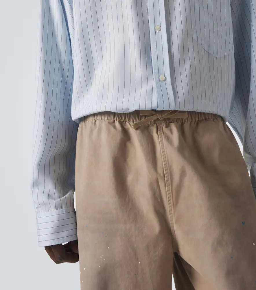 Acne Studios Cotton twill wide-leg pants | Thumbnail 5