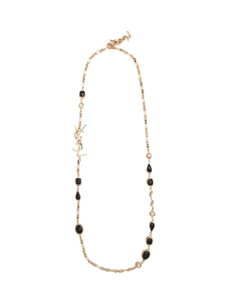 Cassandre embellished chain necklace