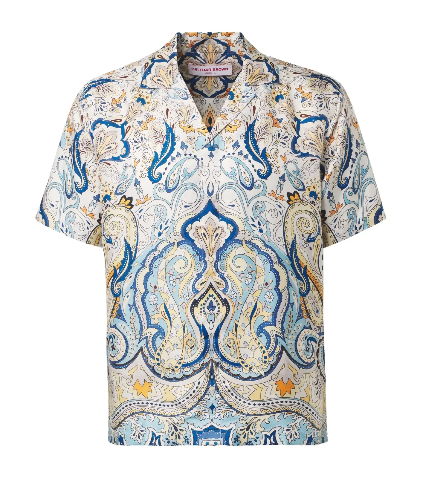 Maitan paisley silk shirt Maitan paisley silk shirt