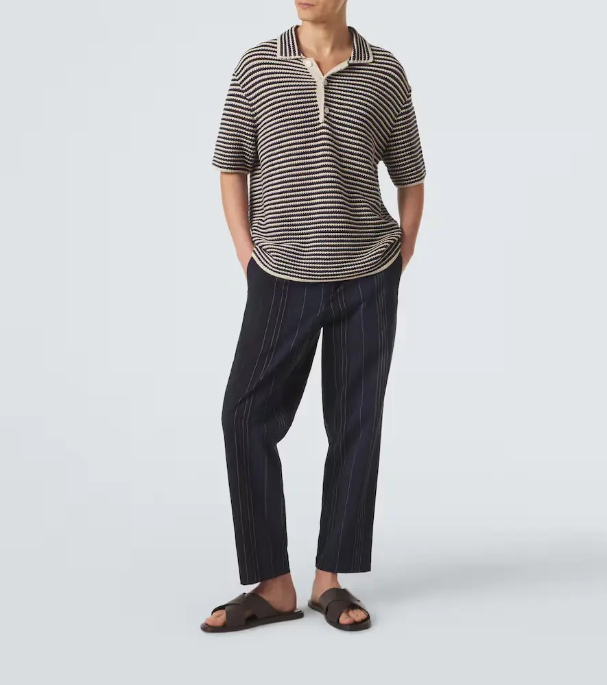 Orlebar Brown Sonoran striped cotton straight pants | Thumbnail 3