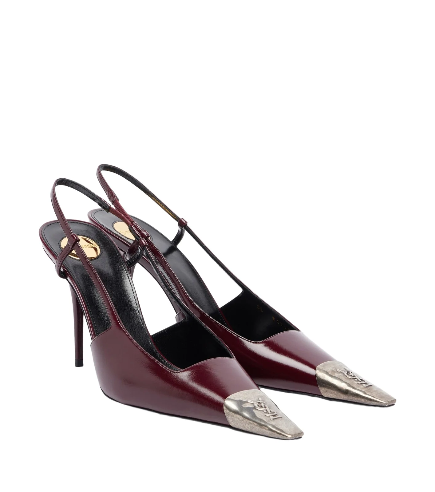 Jeanne leather slingback pumps Jeanne leather slingback pumps