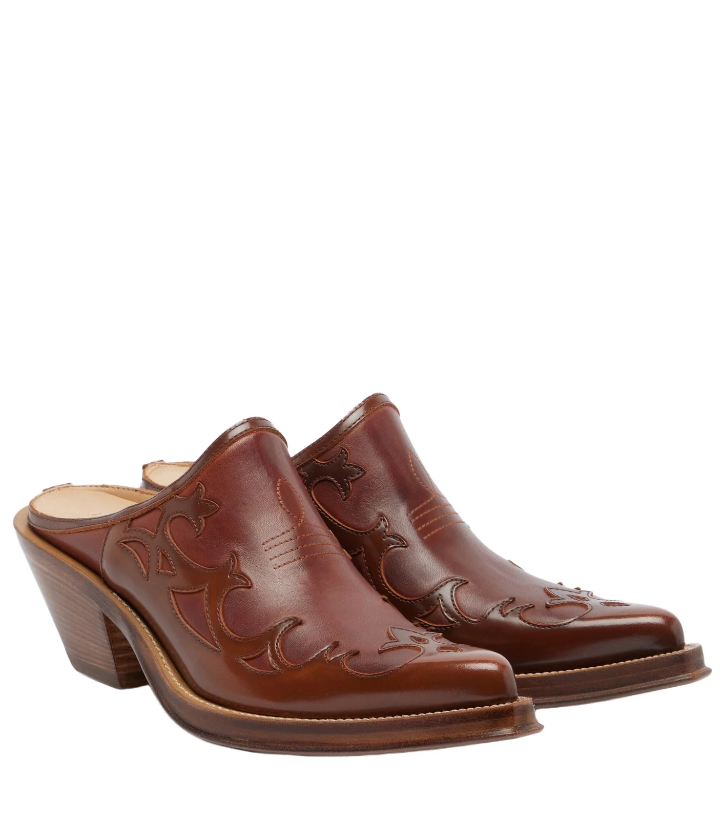Temperance leather mules Temperance leather mules