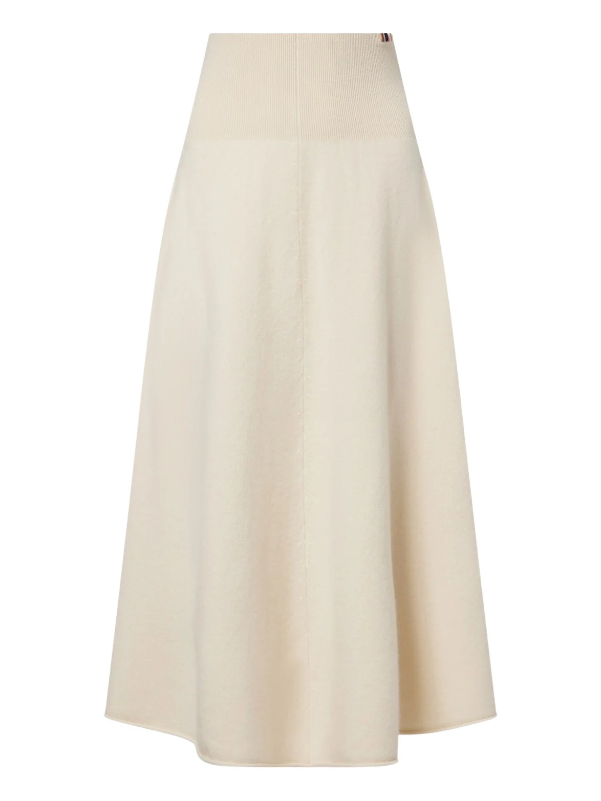 N°388 Ease cashmere-blend midi skirt
