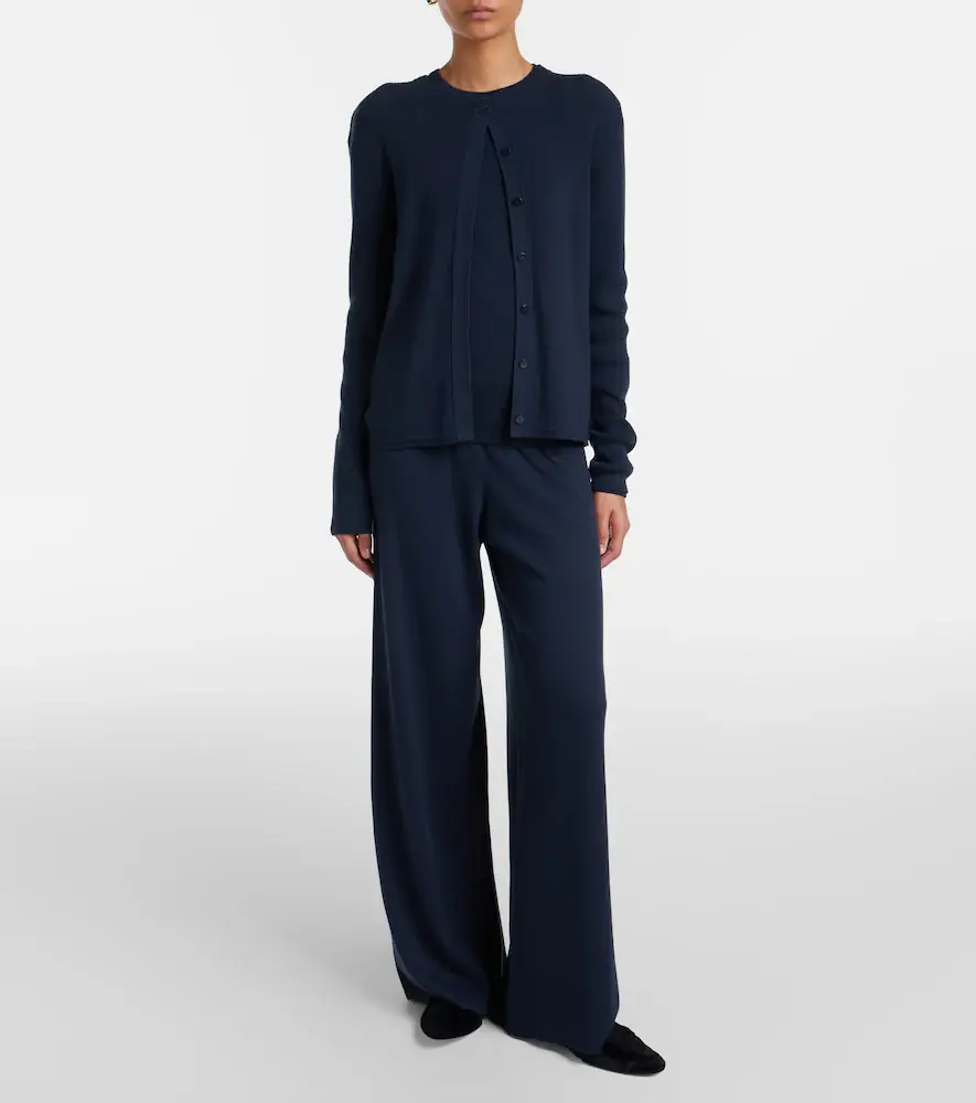 Lisa Yang Abeena ribbed-knit cotton and cashmere cardigan | Thumbnail 6 Lisa Yang Abeena ribbed-knit cotton and cashmere cardigan | Thumbnail 6