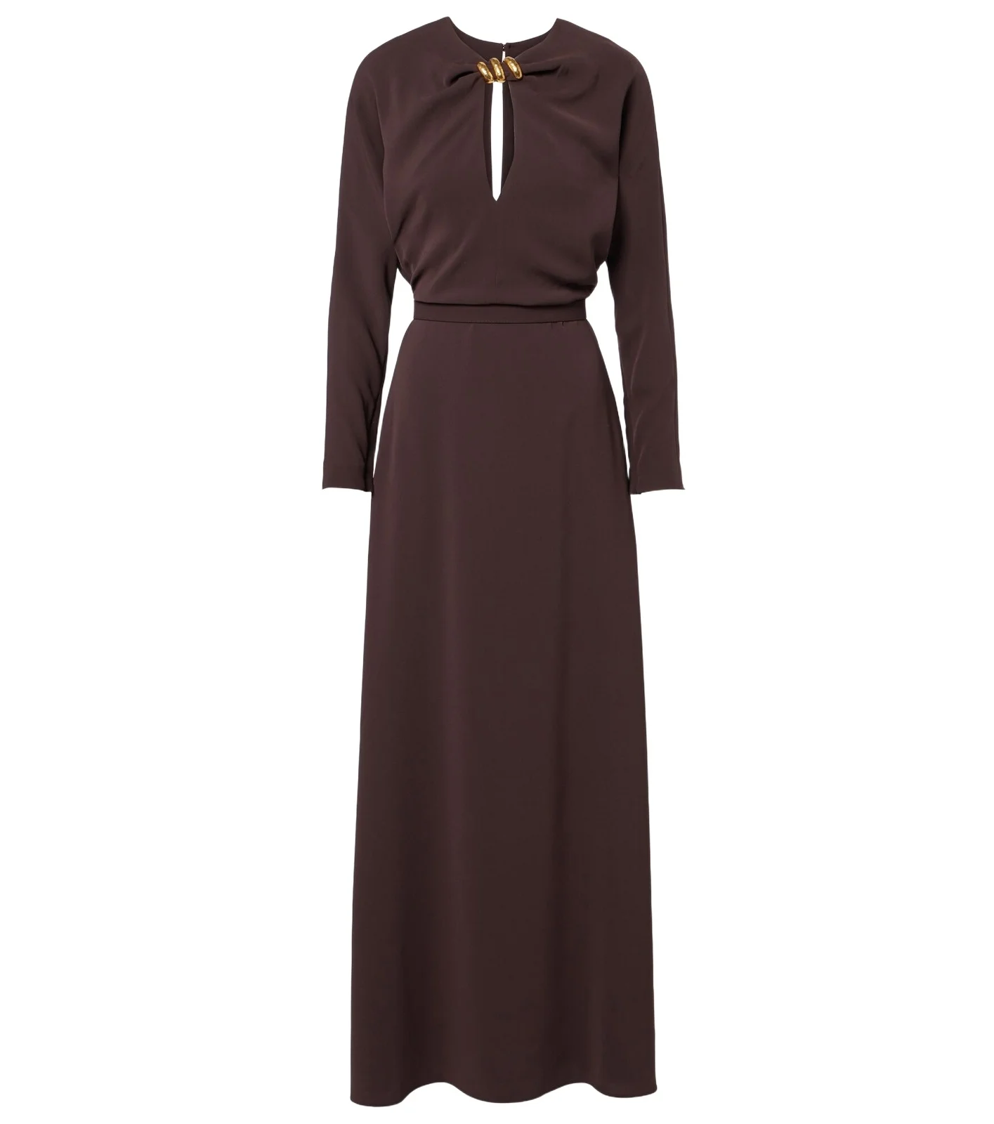 Embellished cady maxi dress Embellished cady maxi dress