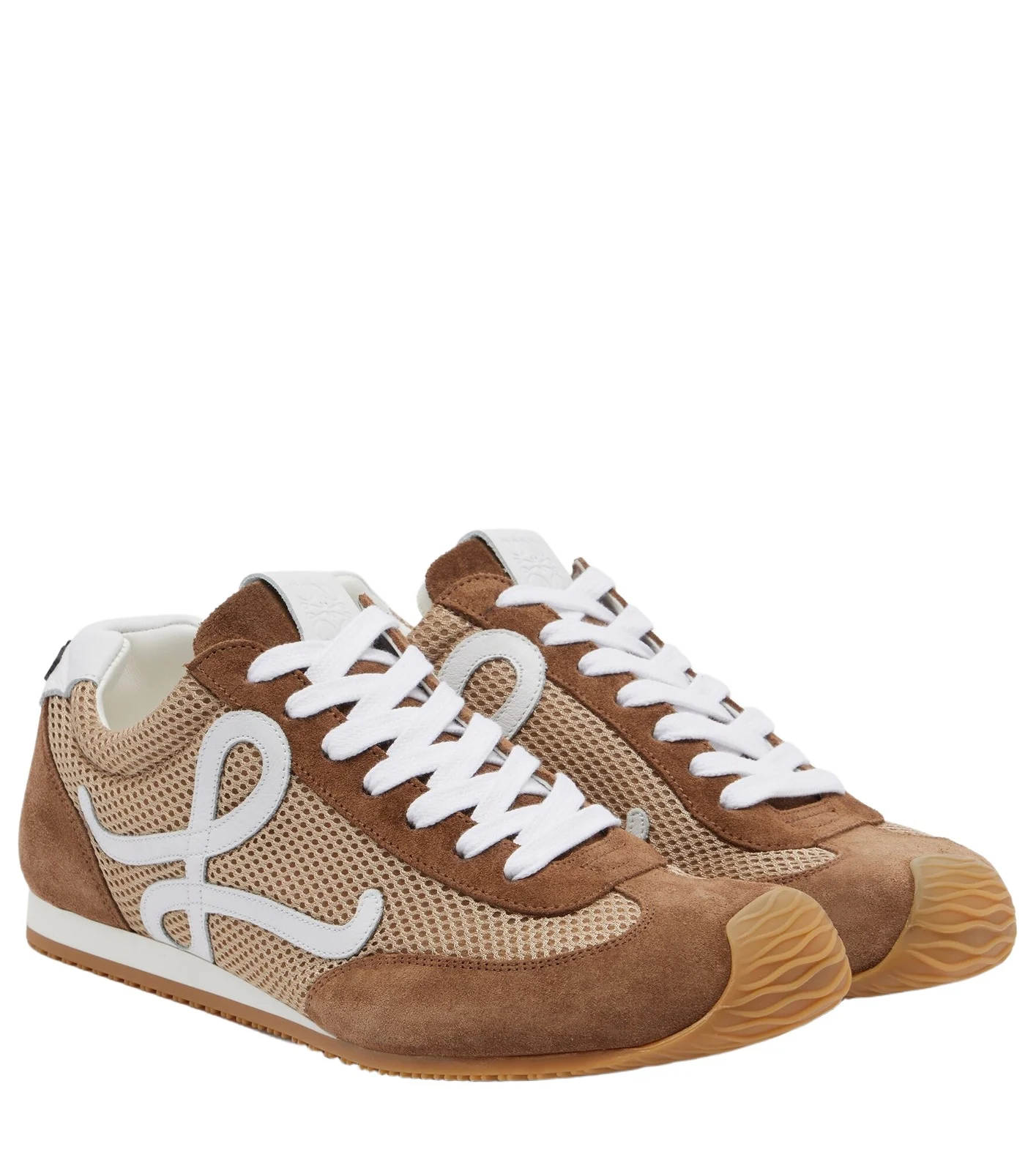 Ballet Runner 2.0 suede-trimmed sneakers Ballet Runner 2.0 suede-trimmed sneakers