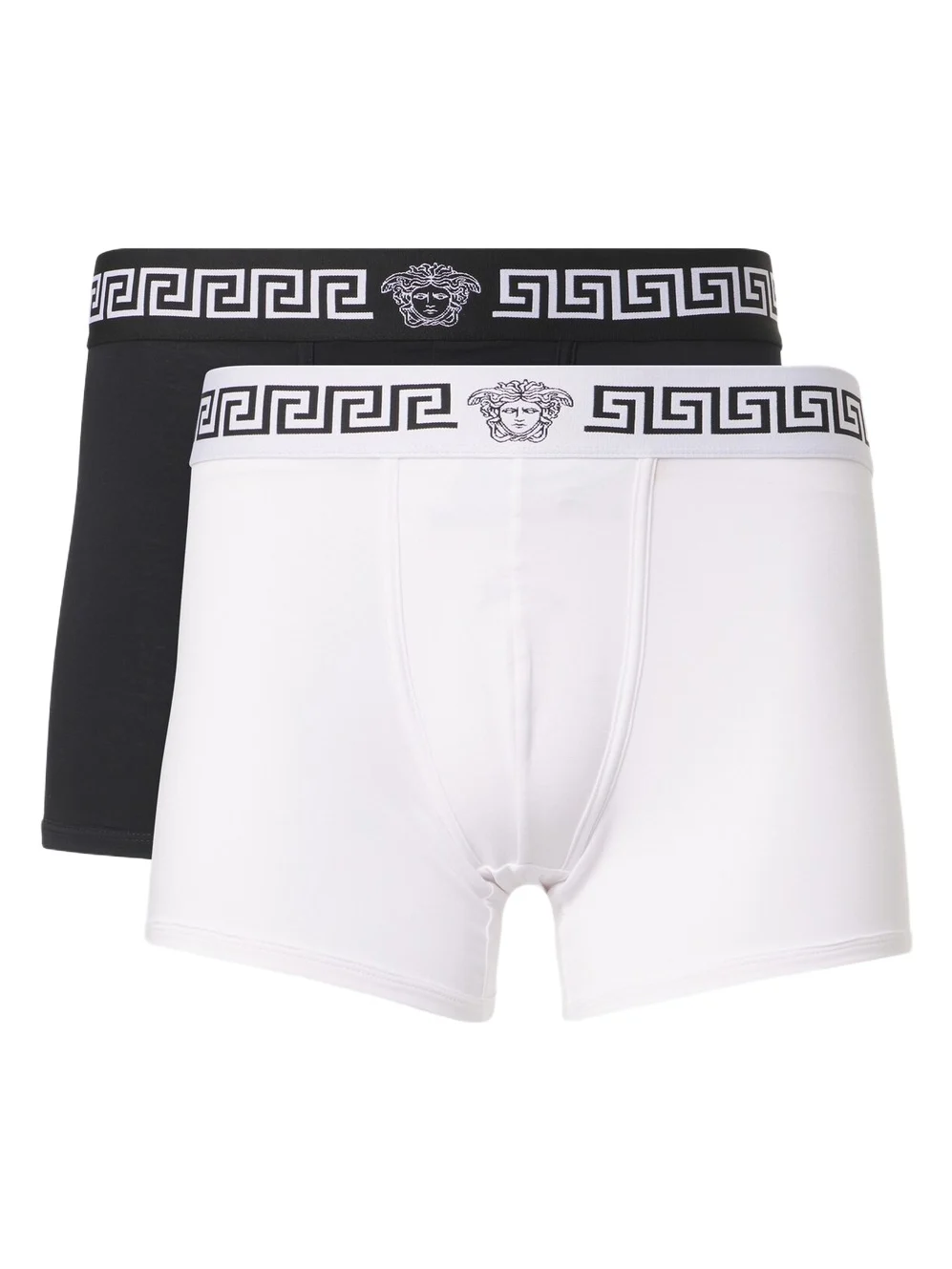 Versace Set of 2 Greca Border cotton-blend boxer briefs