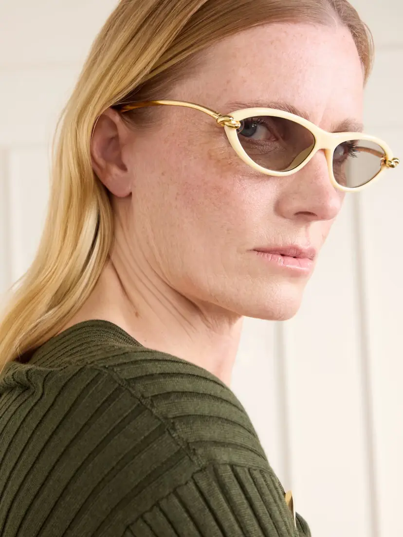 Bottega Veneta Eyewear New Knot Cat-eye Sunglasses | Thumbnail 5 Bottega Veneta Eyewear New Knot Cat-eye Sunglasses | Thumbnail 5