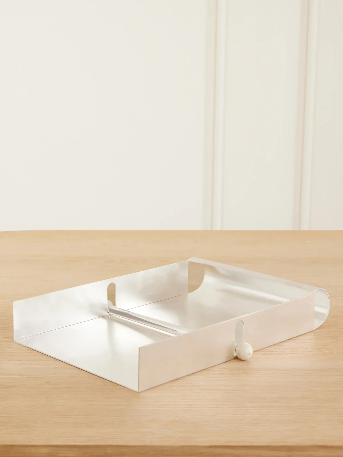 Natalia Criado Letter Silver-plated Tray