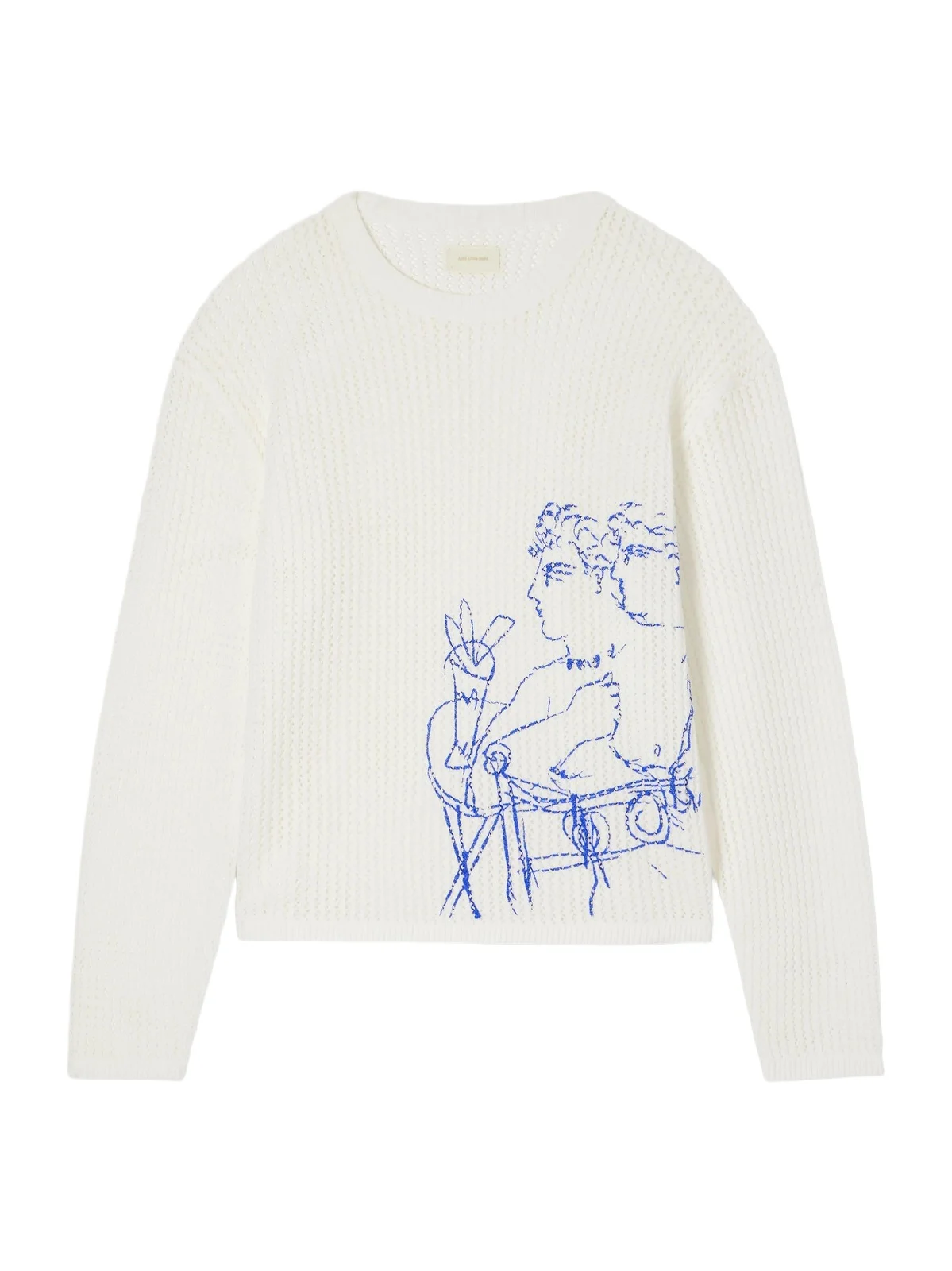 Aimé Leon Dore Artiste Embroidered Mesh Sweatshirt