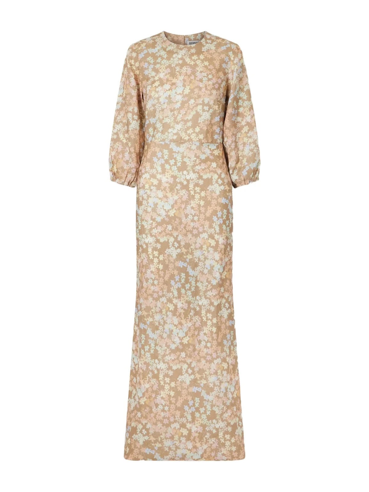 Berna Floral-print Linen Maxi Dress Berna Floral-print Linen Maxi Dress