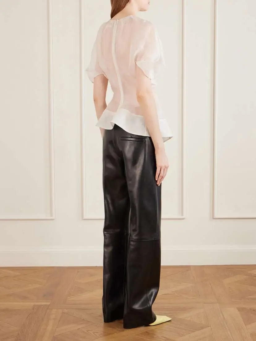 Khaite Rumi Silk Organza Top | Thumbnail 4