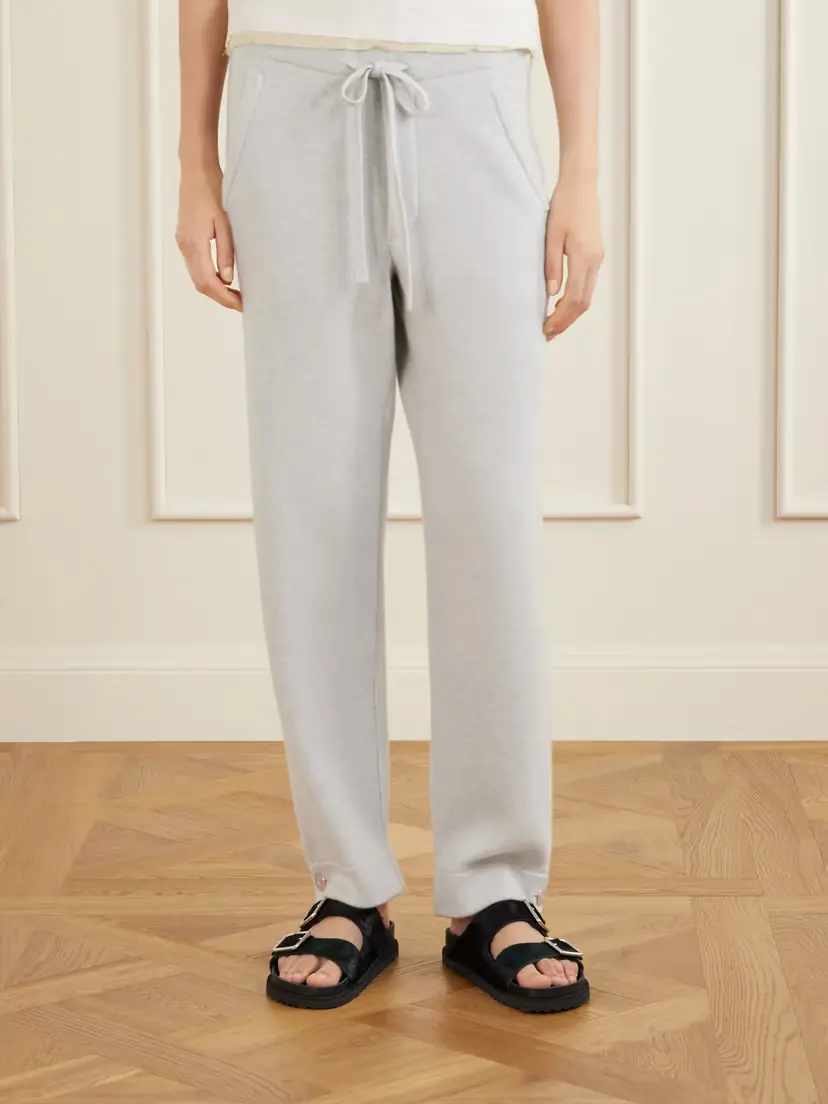 God’s True Cashmere Zinc Cashmere Straight-leg Drawstring Pants | Thumbnail 3 God’s True Cashmere Zinc Cashmere Straight-leg Drawstring Pants | Thumbnail 3