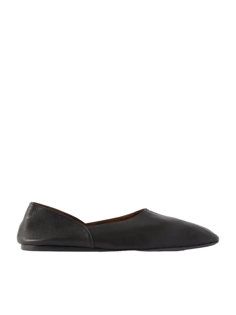 Khaite Jane Leather Mocassins | Image 1 Khaite Jane Leather Mocassins | Image 1