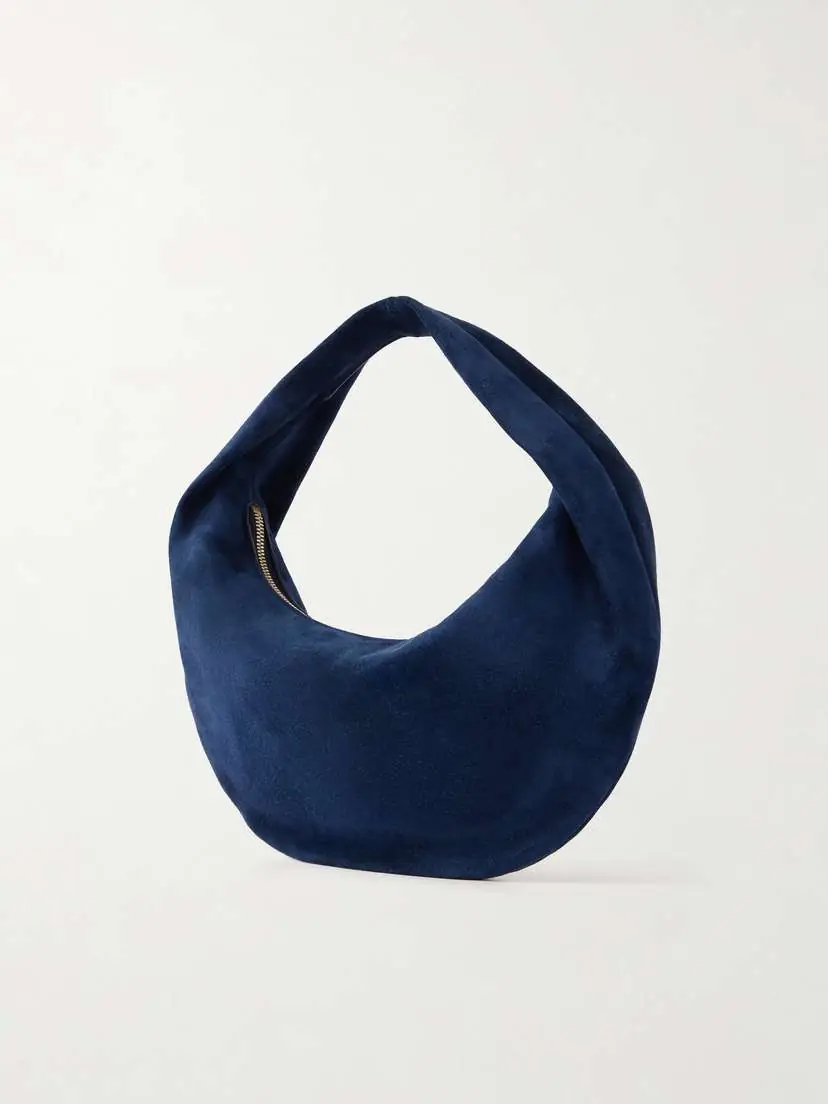 Khaite Olivia Mini Suede Shoulder Bag | Thumbnail 4 Khaite Olivia Mini Suede Shoulder Bag | Thumbnail 4