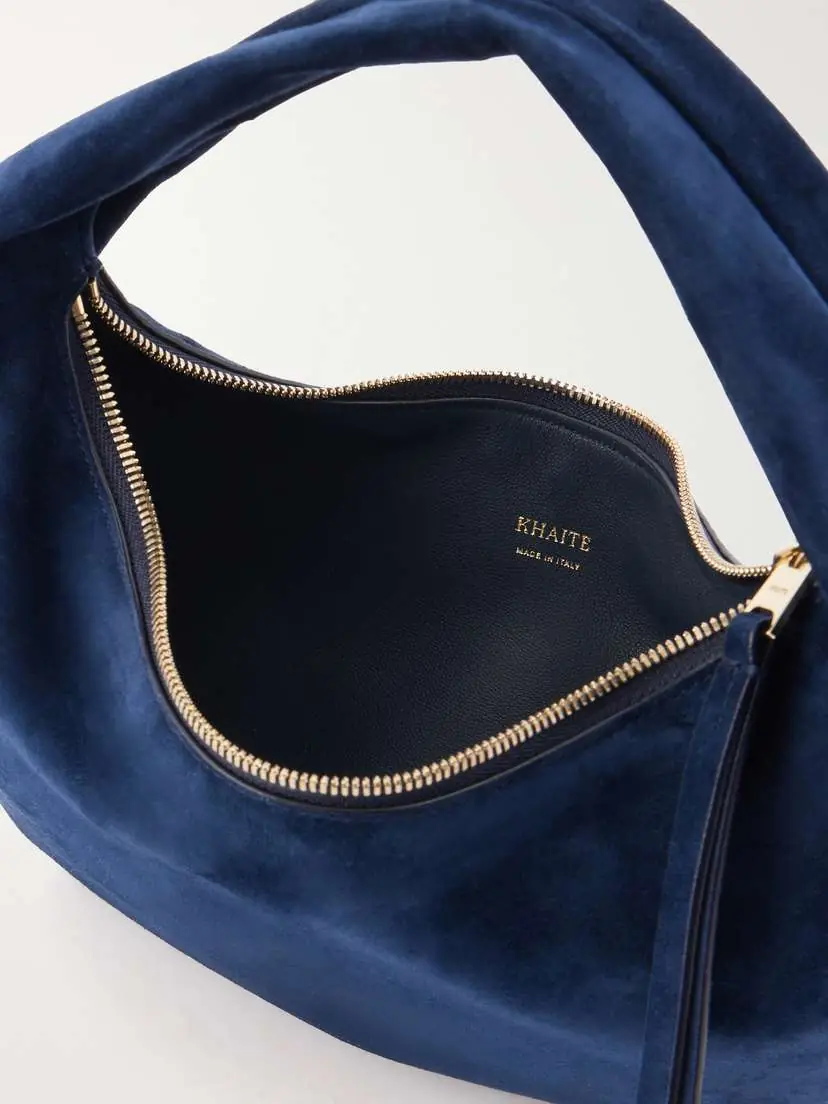 Khaite Olivia Mini Suede Shoulder Bag | Thumbnail 6 Khaite Olivia Mini Suede Shoulder Bag | Thumbnail 6