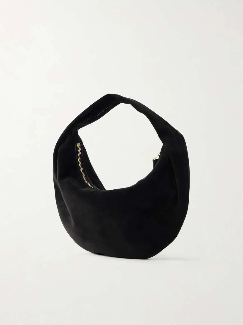 Khaite Olivia Mini Suede Shoulder Bag | Thumbnail 4 Khaite Olivia Mini Suede Shoulder Bag | Thumbnail 4